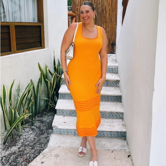 ANTHRO Ribbed Dress - Picture 7 of 13